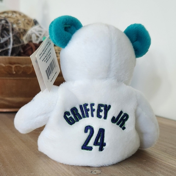 🧸 Ken Griffey Jr. #24 Salvino’s Bammers Bear – Seattle Mariners Plush - Picture 3 of 12